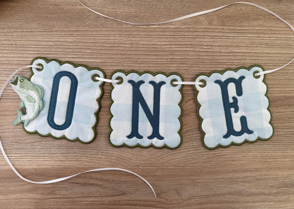 'One' Birthday Banner