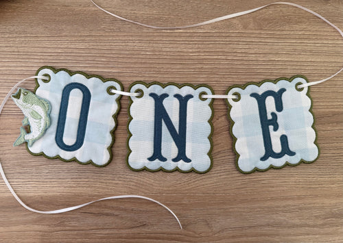 'One' Birthday Banner