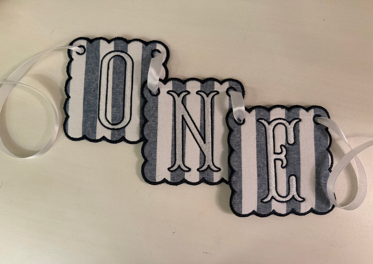 'One' Birthday Banner